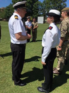 Rear Admiral Chris Gardner CBE Eastbourne College