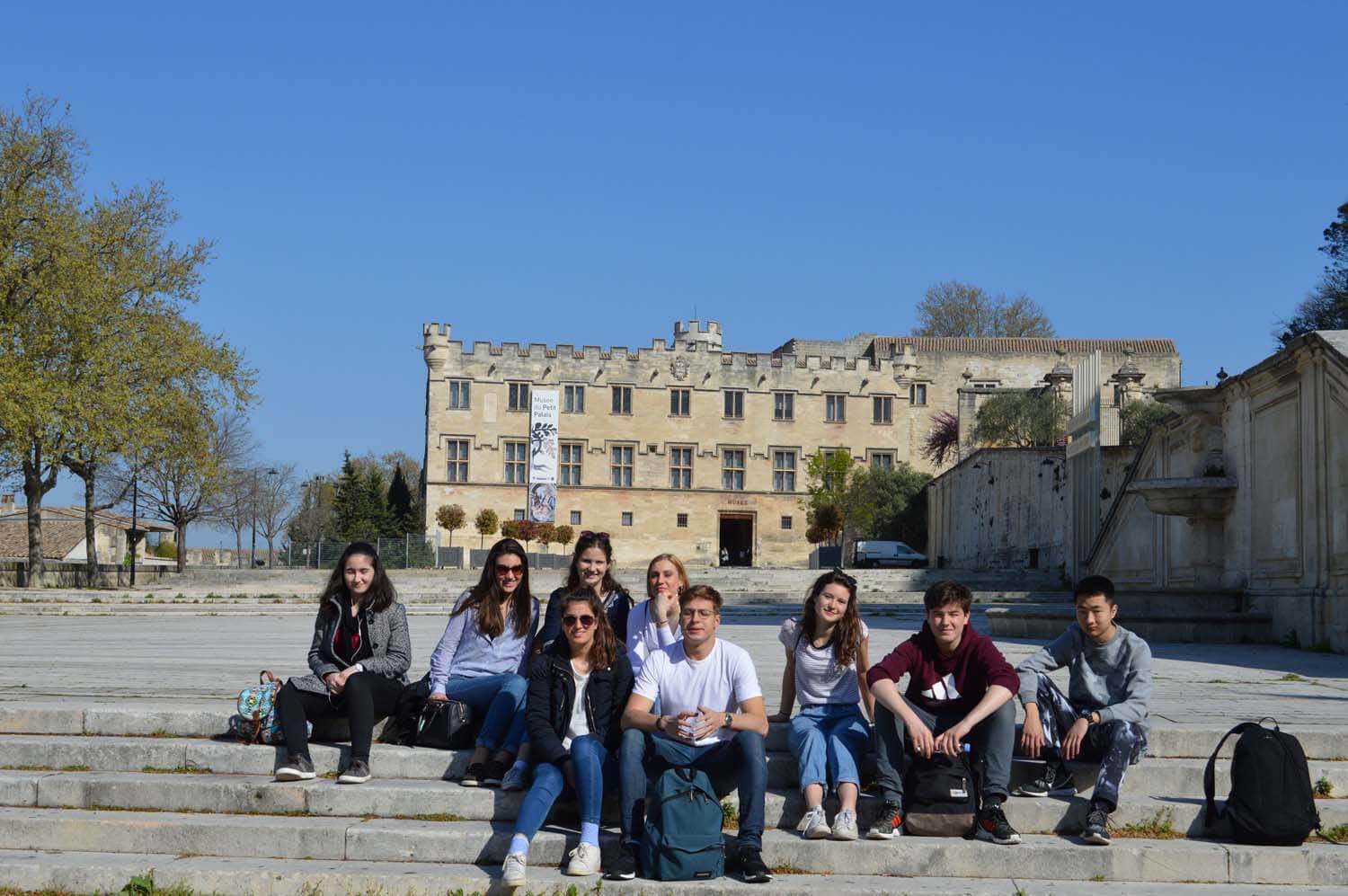 eastbourne college academic departments modern languages pupils on trip