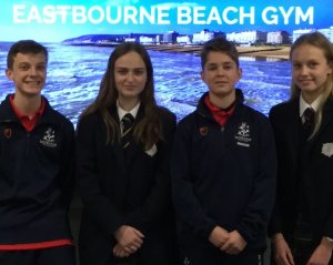 Eastbourne College Beach Gym team