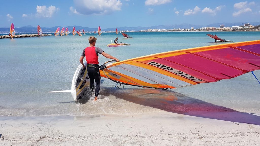 eastbourne college windsurfing european finals sam williams