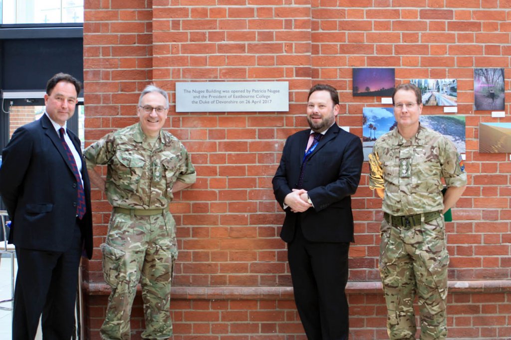 eastbourne college lt general nugee plaque