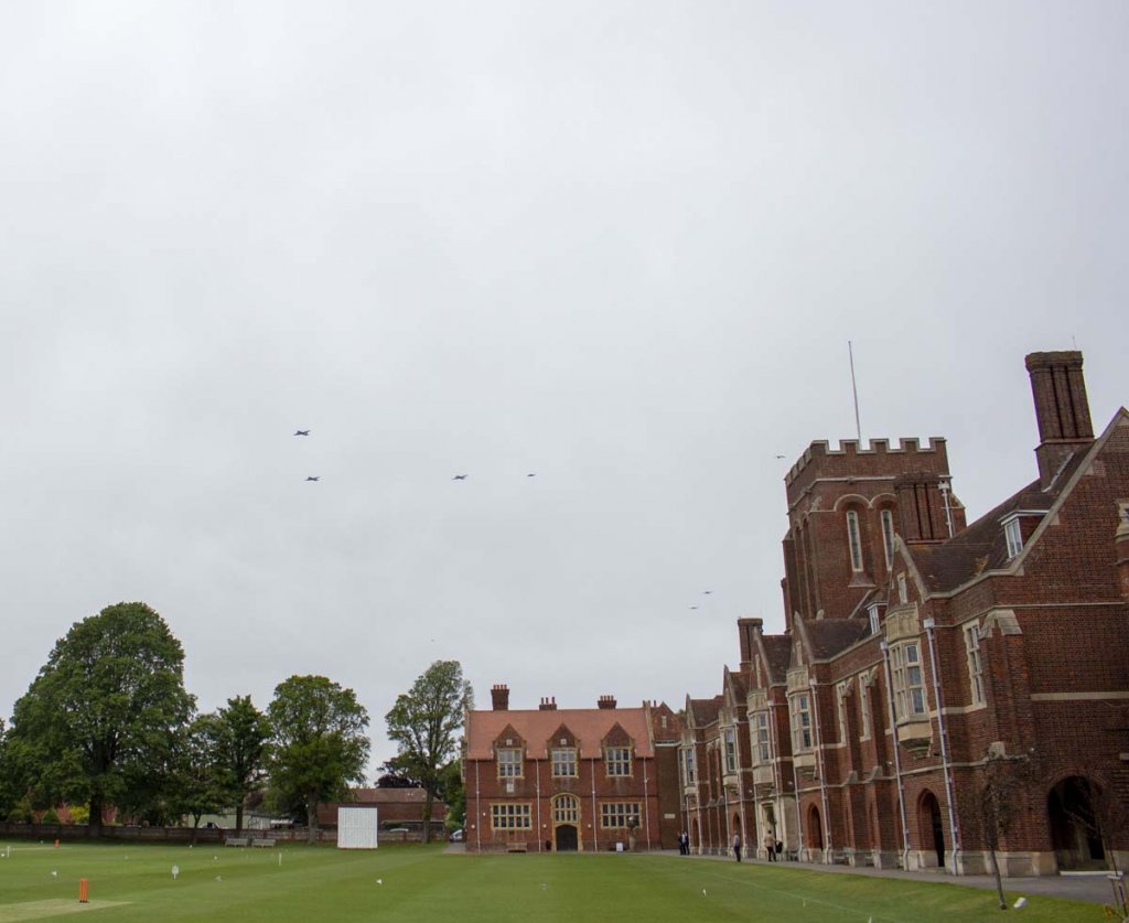 eastbourne college d day 75 anniversary field