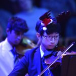 cody chan at christmas concert