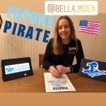 Bella signs US university tennis scholarship contract